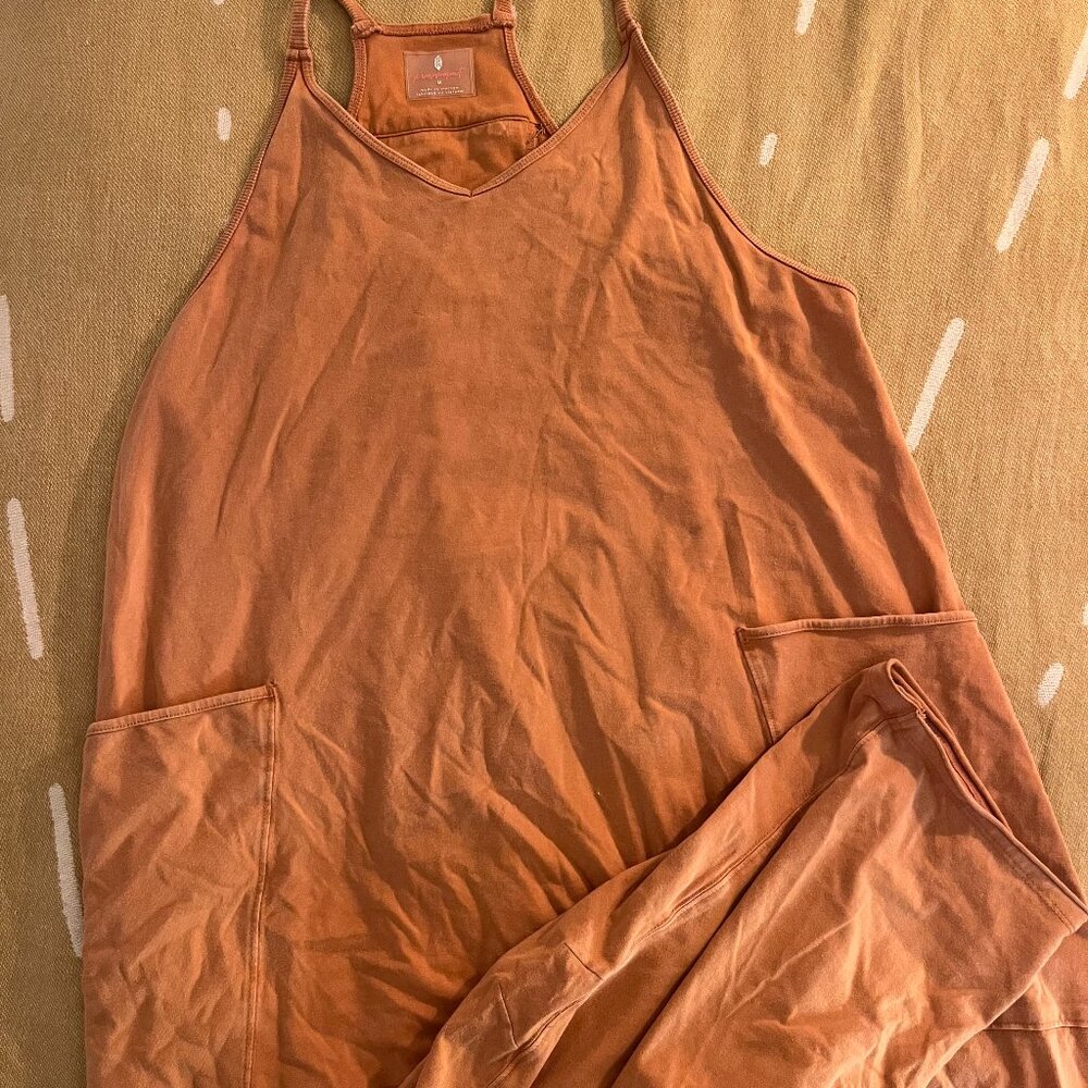 FP Movement Hot Shot Onesie Burnt Orange